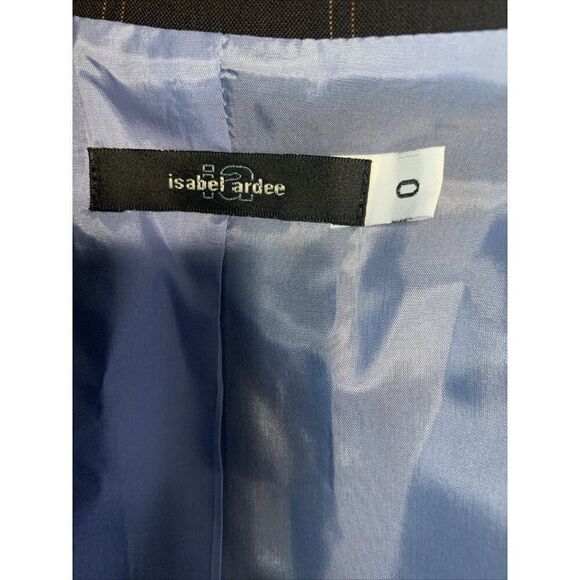 Isabel Ardee Black Plaid Skirt Suit 0 2 Xxs Xs - Picture 6 of 8